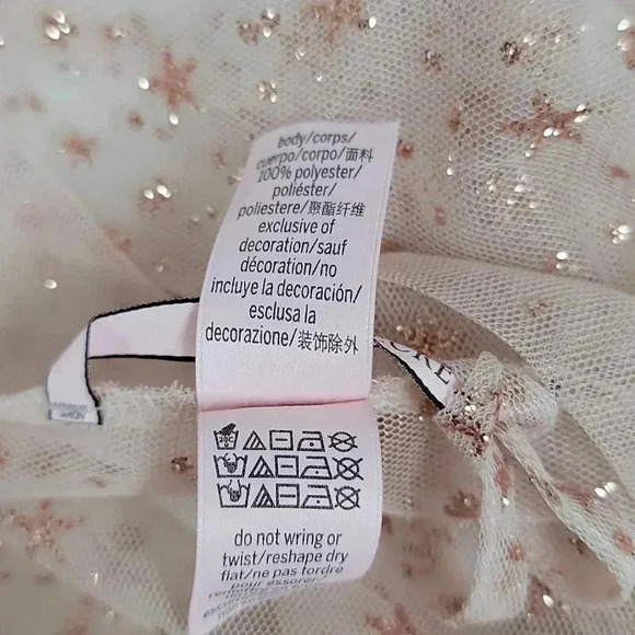 Victoria’s Secret Beige Glitter Star Robe - Picture 13 of 13